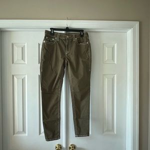 True Religion green pants